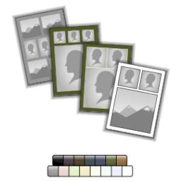 Thumbnail for A3 Collage with Simple Collages design 1